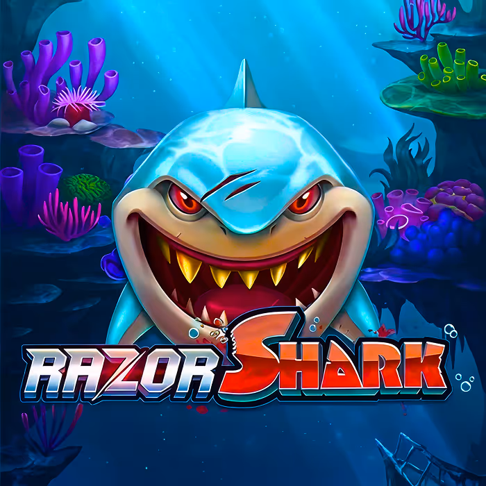 Razor Shark underwater adventure slot with mystery symbols feature